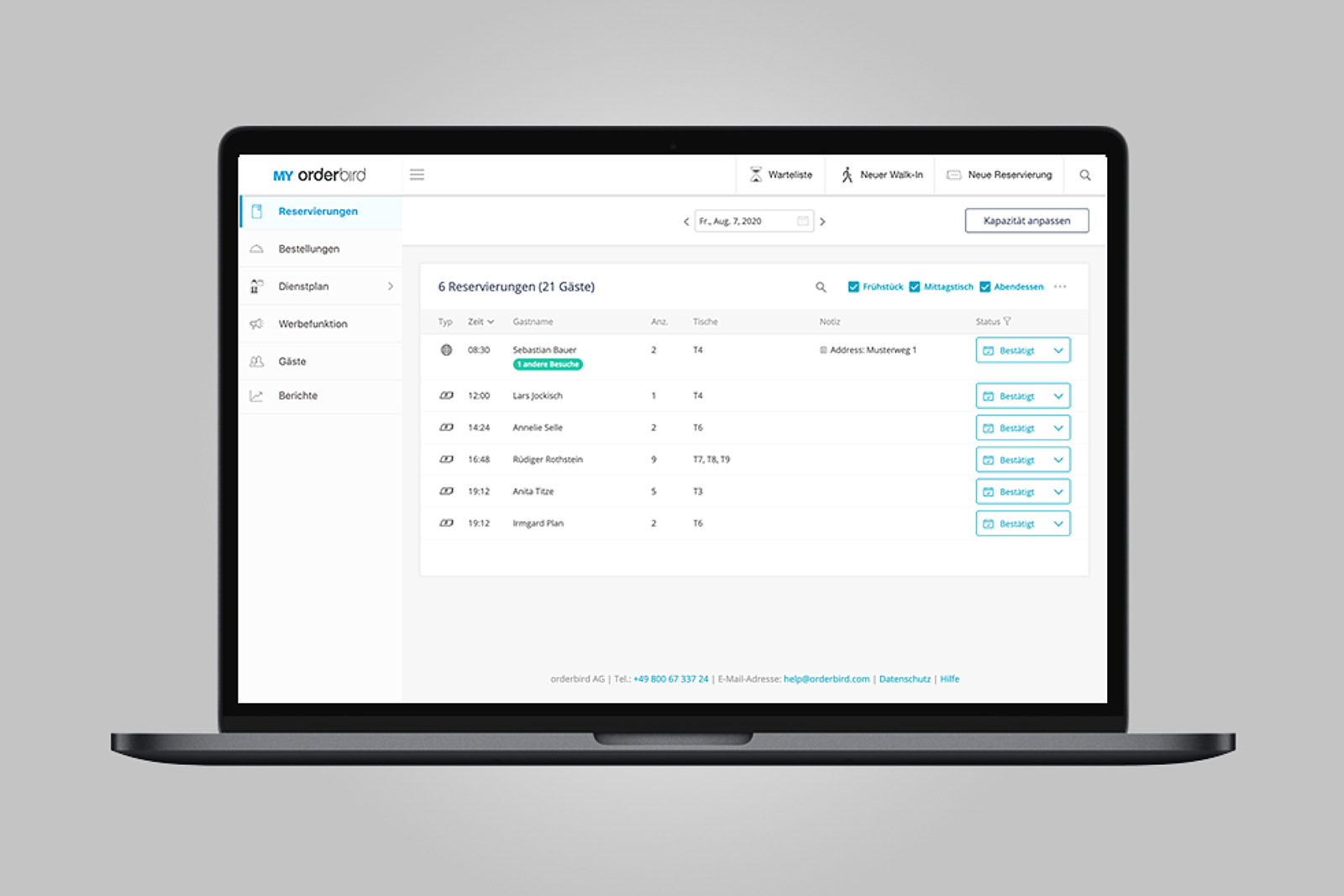 Project image Reservation System